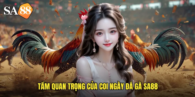 Tầm quan trọng của coi ngày đá gà sa88