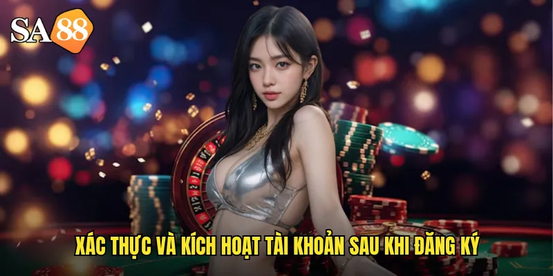 Xác thực và kích hoạt tài khoản sau khi đăng ký