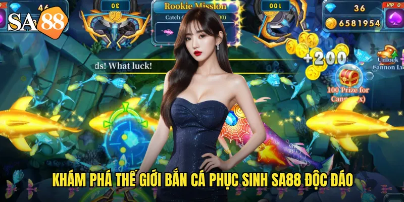 Khám phá thế giới bắn cá phục sinh sa88 độc đáo